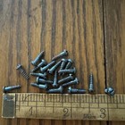 Antique Wood Screws  5 X 1 2    Slotted Round Head Blued American 20 Pk Free Ship