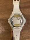 Baby-g Casio 3189   women s White Watch - Working  Needs Battery