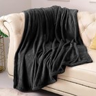 Fleece Blanket Reversible Faux Fur Soft Mink Throw Sofa Bed Blankets Twin Queen