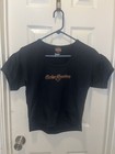 Harley Davidson Stretch T Shirt Daytona Beach Color Black Sz Xl Women   s Used