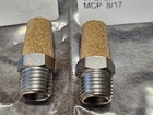 2 Van Air Pneumatic Cone Exhaust Muffler Silencer Noise Suppressor 1 4  Npt New