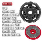 1 Pcs Rc 53t Spur Gears 0 8mod Upgrades Part For 1 10 Slash 2wd Red