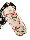2 Pcs Hard Shell Eyeglasses Case Flower Portable Sunglass Box Cleaning Cloth
