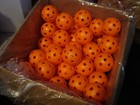 Onix Fuse Pickleball Balls Indoor True Flight Usapa Approved Orange Box Of 100