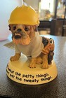 Vintage English Bulldog Figurine    don   t Sweat   from The Zelda Wisdom Line