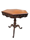 Vtg Mahogany End Table Antique Side Table Lamp Table Ocassional Table Ship 75 00