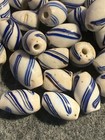 3 Huron Blanket Beads Venetian Glass Fur Trade Era 1700 s First Trade Beads  