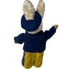 Unbranded Rabbit Plush Doll Blue Coat 