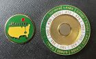  4  Markers - Augusta National Masters Scorecard Golf Ball Markers