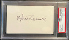 Annie Lennox Signed Autographed Slab 3x5 Index Card Eurythmics Psa dna   Jsa Coa