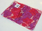 Vera Bradley Soft Fringe 100  Rayon Scarf In Paradise Floral Lilac   Nwt