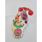 Coca Cola Animated Polar Bear Ice Skating Musical Light-up Telephone Tested