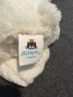 Clean Jellycat London Bashful Bunny Rabbit Cream white Soft Cute Plush Med 12   