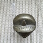 Brass India 19th Century Antique Indian Brass Mukhalinga Devotional Sculpture