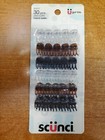 4 Packs Of 30  Scunci Mini Tiny Claw jaw Clips Assorted Colors  2171  R8p8b