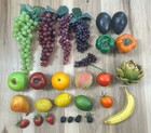 Lot Of 28 Artificial Fruit Vegetable Mix Fake Realistic Life Like Food Art Decor