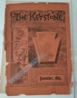 1889  the Keystone Magazine  Organ Of Retail Jewelry   Watches Catalog Book Rare