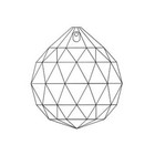 Asfour Crystal Ball 30  Lead Sun Catchers Ab Crystal Prism - 40mm - Box Of 40