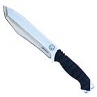 11  Full Tang Tactical Chrome Survival Knife Fixed Blade Hunting Knife W  Sheath