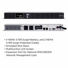 Cyberpower Or500lcdrm1u 4 2 Outlets Smart App Lcd Ups System 500va 300w 1u Rack