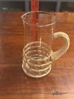 Amanda Lindroth Island Rattan Wrapped Designer Large Clear Glass Pitcher  75 00