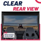 Rear Windshield Compatible With 2021  Can-am Commander Max 1000r Dps