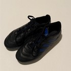 Adidas Kids  Black And Blue Sneakers