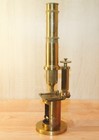 Rare Antique Brass Microscope