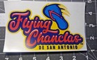 Flying Chanclas De San Antonio Sticker  Missions Baseball Team Decal