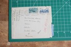 1951 Morocco Airmail Cover Casablanca To Usa     French Morocco 1f   30c Stamps