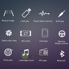 Double 2 Din 7 In Bluetooth Touch Screen Car Stereo Radio Gps Mp5 Audio In-dash