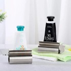 Stainless Steel Tube Squeezer Toothpaste Dispenser Roller Holder Bathroom Tool