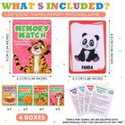 4 Sets Memory Matching Card Game Ages 4   Family Party Game style 1