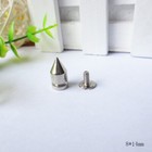 Cone Spike Rivets Punk Spike Rivets Decorative Studs For Belt Bag Leathercraft