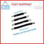Adjustable Bed Sheet Fasteners 4pcs  Elastic Straps Clips  Grippers For Mattress