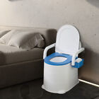 Bedside Commode  Chair Odor Sealed Bedside Toilet With Armrest For Bedroom