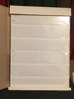 10-lighthouse Supplement Stamp Pages-stock Sheets-6 Rows-3 Ring Binder 8 5  X12 