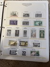 Hagner Stamp Album Binder Slip Case 60 Pages 400 Plus Mint Us Stamps