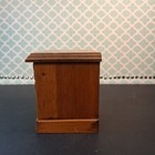 Vintage 70   s Wooden Coaster Set With Wood Case 6 Coasters Japan 