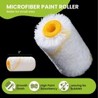 Set Of 12 Mini Rollers Paint Roller Kit For Universal Small Touch Up Tools