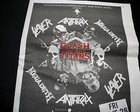 Clash Of The Titans Anthrax Slayer Megadeth Msg Metal Concert 1991 Advertisement