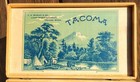 Antique Tacoma Wood Cigar Box Adv G h  Manley   Co  N p  Bank Note Co 
