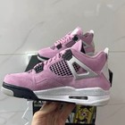 Jordan 4 Retro  orchid  Mid-top Basketball Shoes