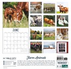 2027 Farm Animals Monthly Calendar