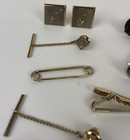 Vintage Gentlemen   s Cufflinks Tie Clips   Accessories Job Lot In Links   Clips