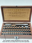 Mitutoyo 516-914 Rectangular Gage Block Set Inch 35 Pcs Ggg Grd 2 Dial Bore Gage