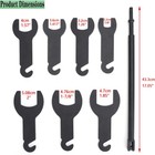 43300 Pneumatic Fan Clutch Wrench Removal Tool Kit Fit For Ford gm chrysler jeep
