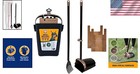 All-in-one Poop Scoop For Dogs - Swivel Bin  Rake   Scented Waste Bags Included