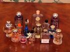 Lot Of 15 Vintage Fragrance Perfume Parfum Bottles