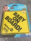 Safety 1st Baby On Board Window Sign New